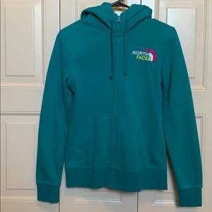 North Face zip-up hoodie